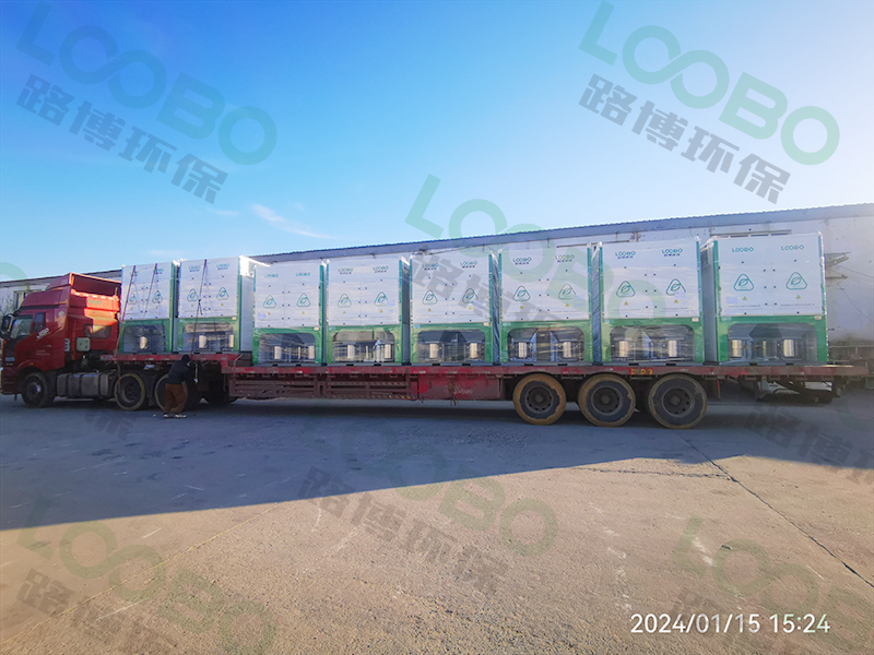 發(fā)貨篇3：多濾筒除塵器，焊接車間整體煙塵治理，大風(fēng)量除塵更徹底